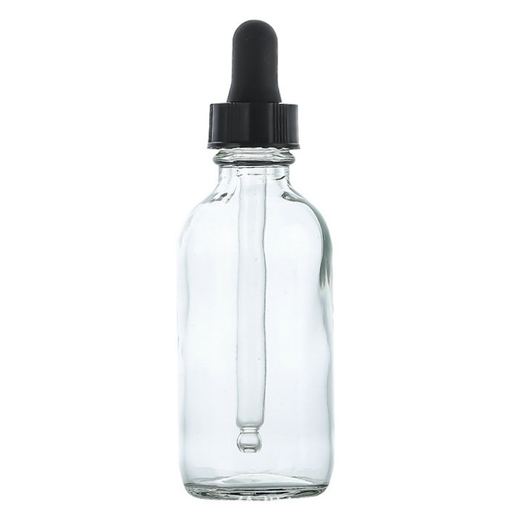 4oz 120ml Clear Dropper Bottle Essential Oil Glass Bottle
