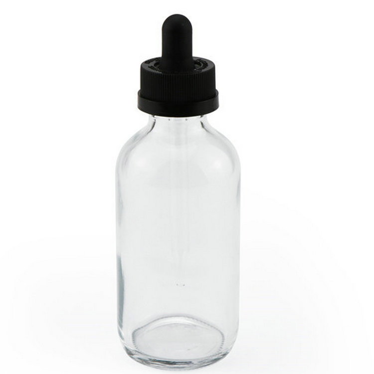 4oz 120ml Clear Dropper Bottle Essential Oil Glass Bottle