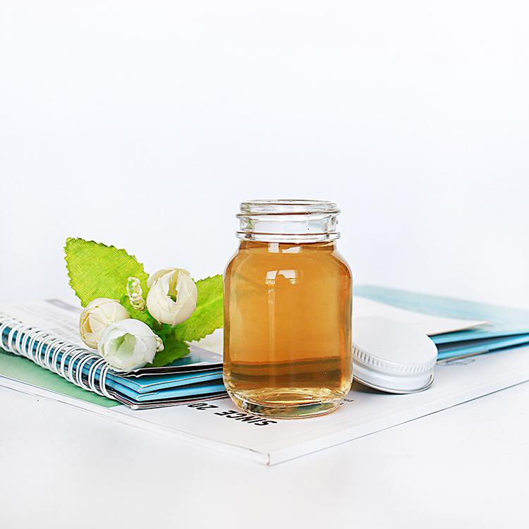 4oz 120ml Glass Round Mason Jars Honey Jam Canned Jars With Lid