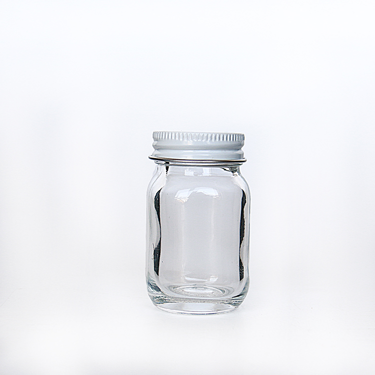 4oz 120ml Glass Round Mason Jars Honey Jam Canned Jars With Lid