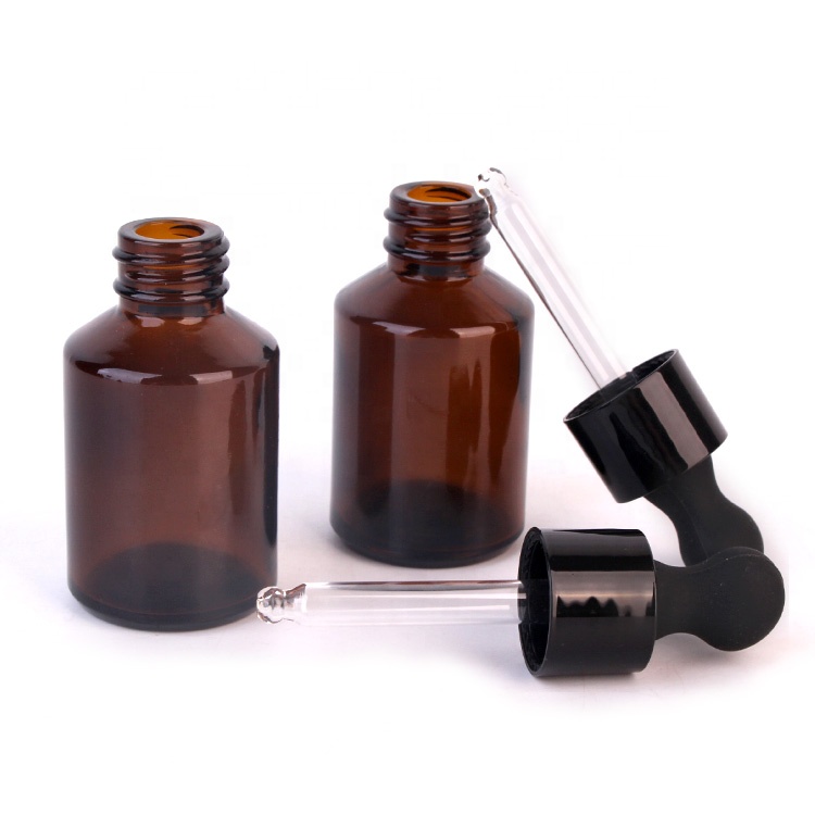 4oz 120ml Skincare product liquid essence glass packaging bottle with sprayer