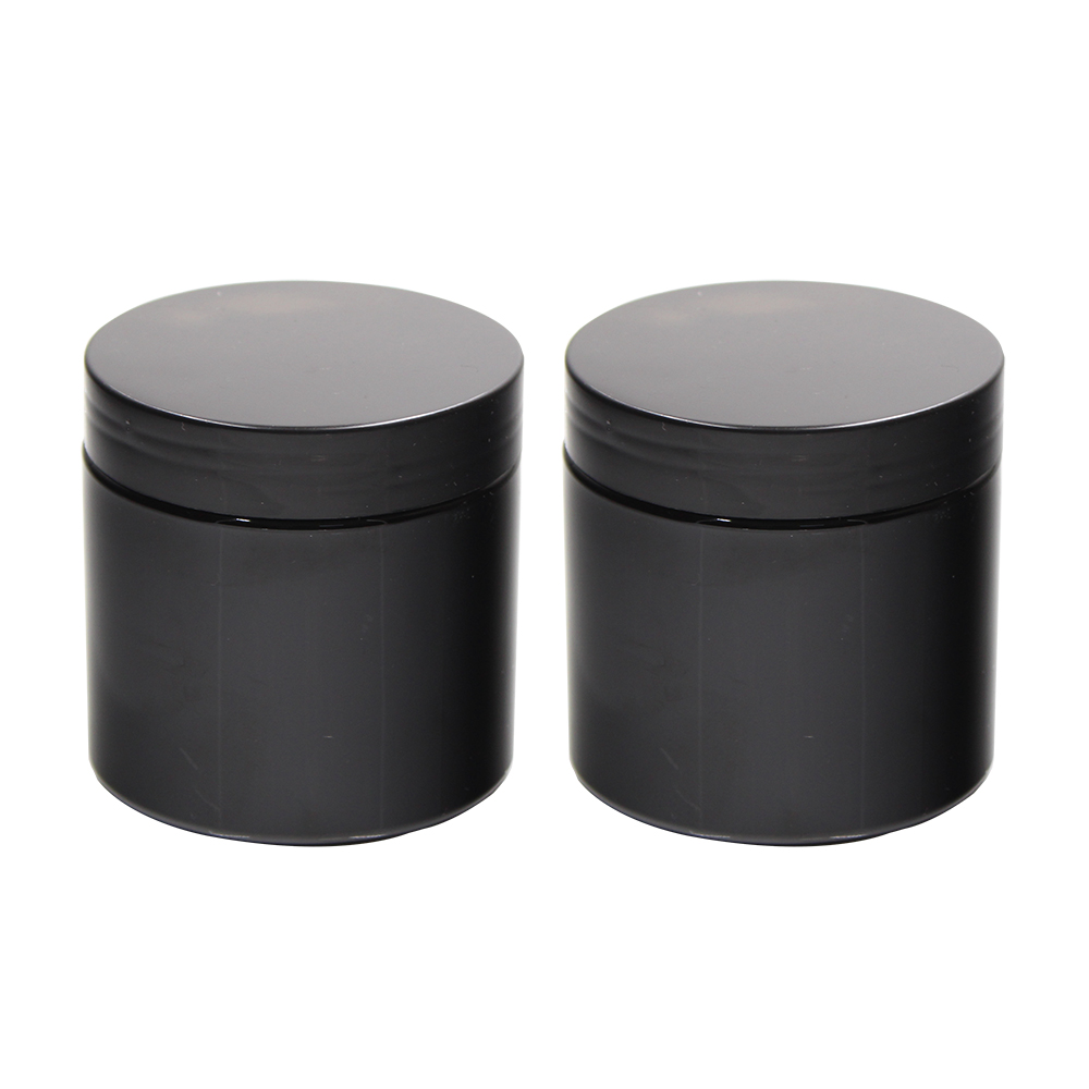 4oz 120ml black pet container with pe liner