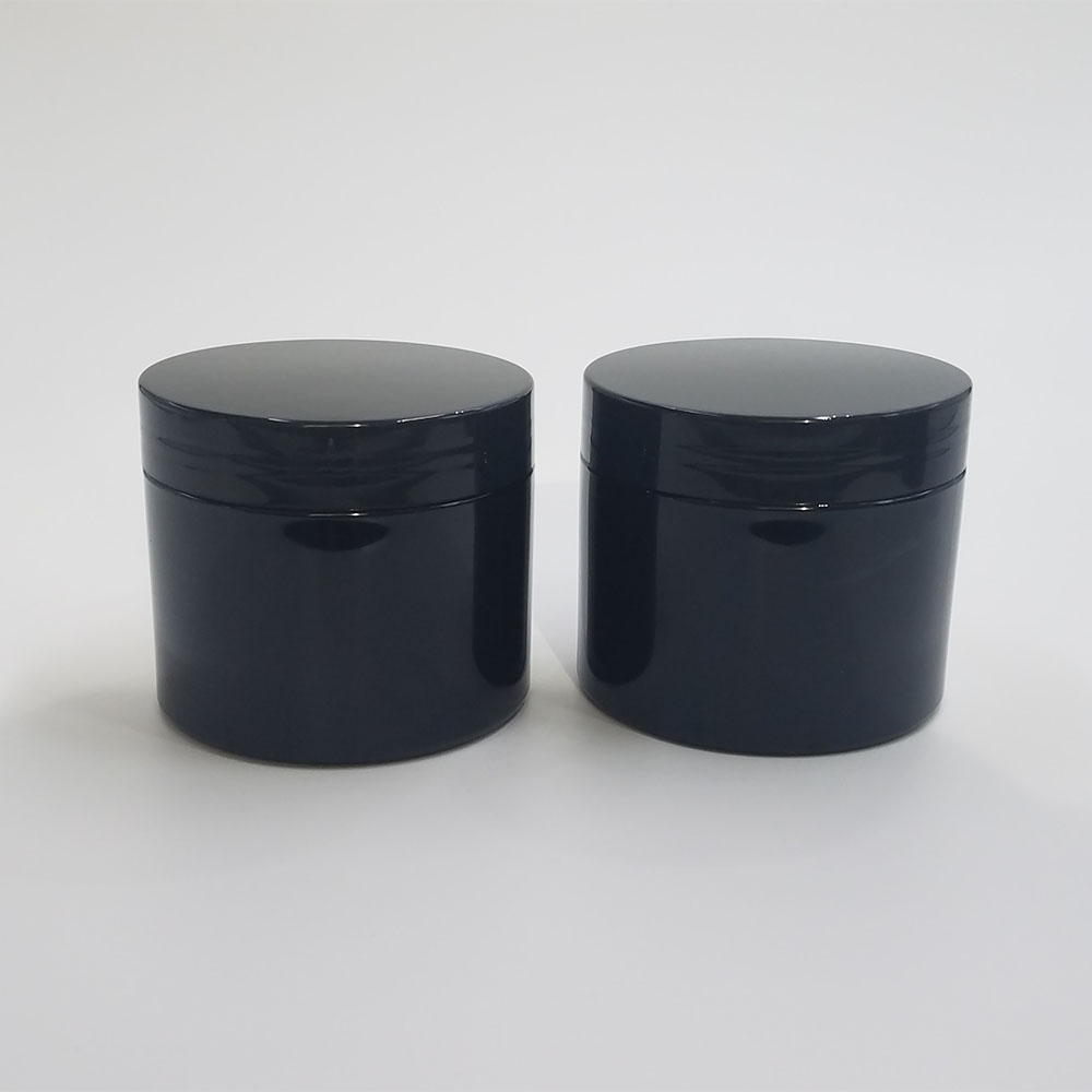 4oz 120ml black pet container with pe liner