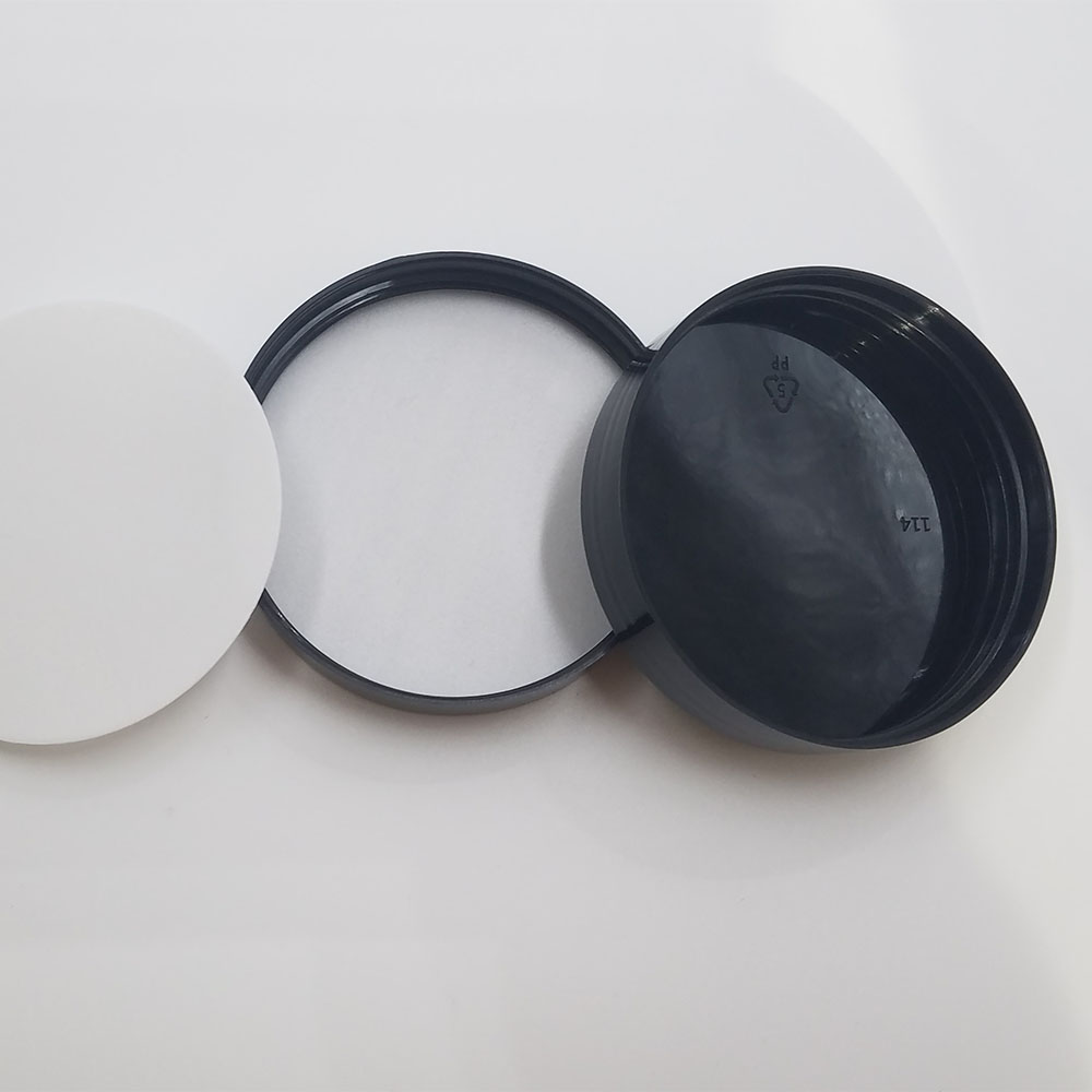 4oz 120ml black pet container with pe liner