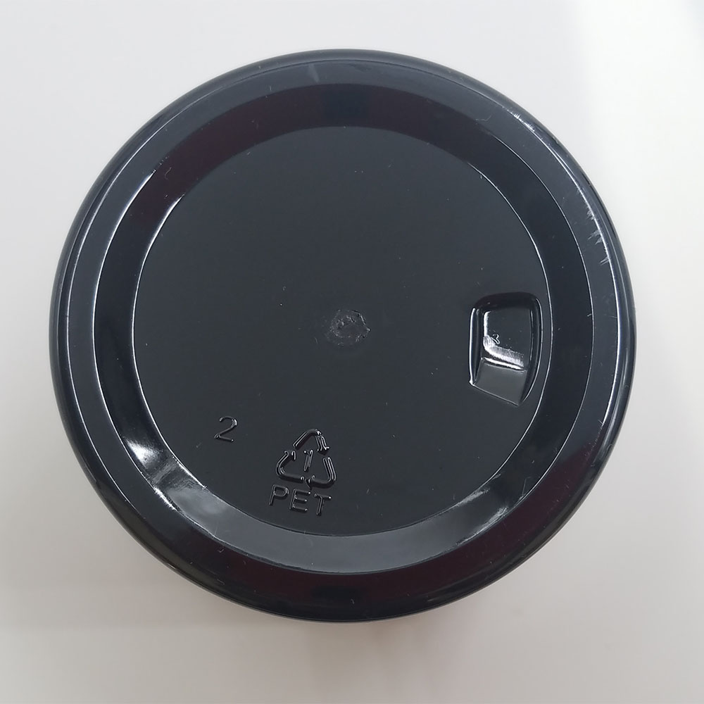 4oz 120ml black pet container with pe liner