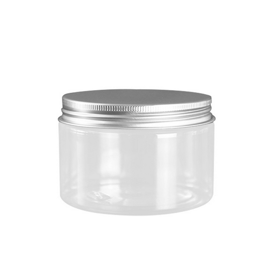 4oz 120ml clear plastic jars with lids for cream