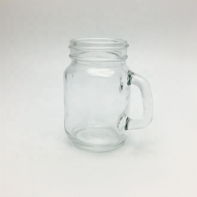 4oz 120ml mini glass mason jar spice jar pot shaker top with handle for salt peppper
