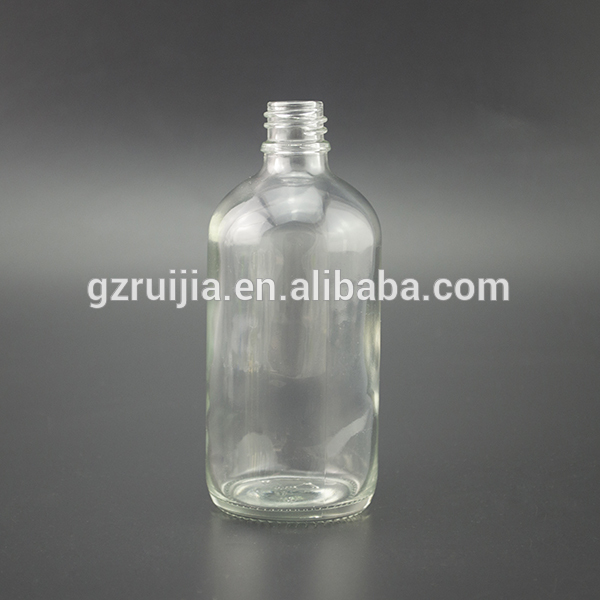 4oz 120ml spray pump boston round glass dropper bottle