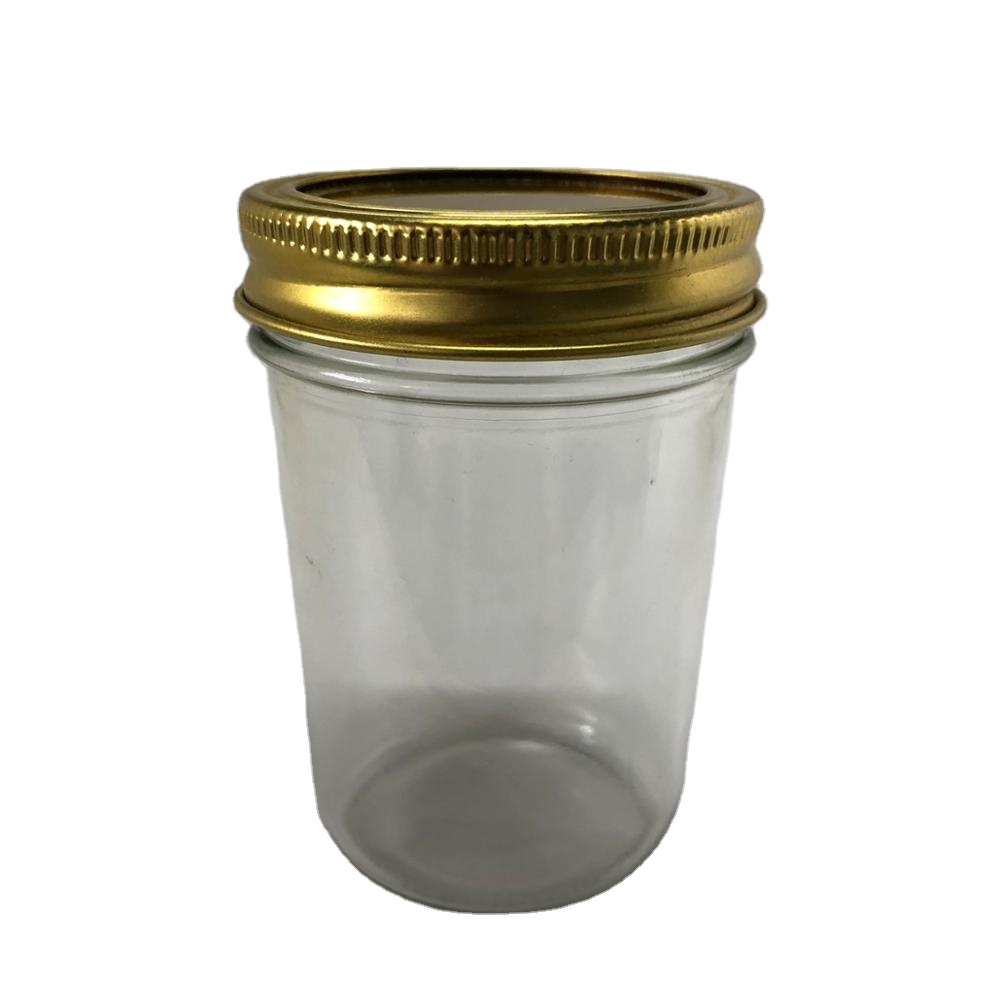 4oz 8oz 10oz 12oz 16oz 32oz 70mm 86mm neck mason canning glass jars with lids