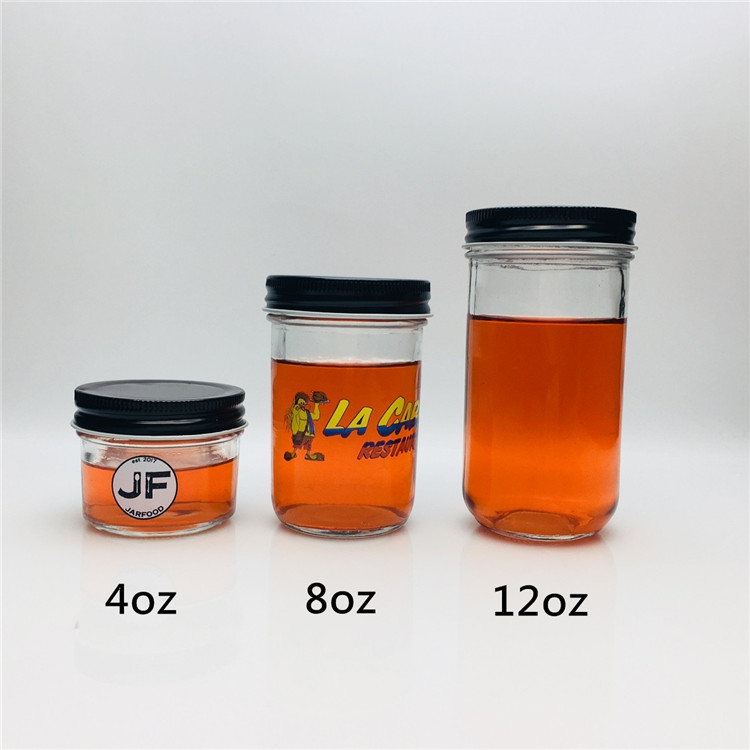 4oz 8oz 12oz juice jar mason jar for drinking fresh juice