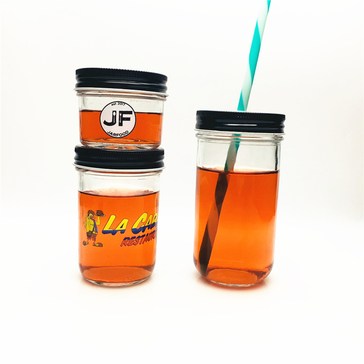 4oz 8oz 12oz juice jar mason jar for drinking fresh juice