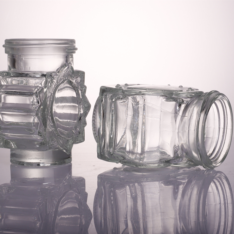 4oz 8oz Storage Honey Canning Mason Glass Jar and Containers Wholesale with Lid
