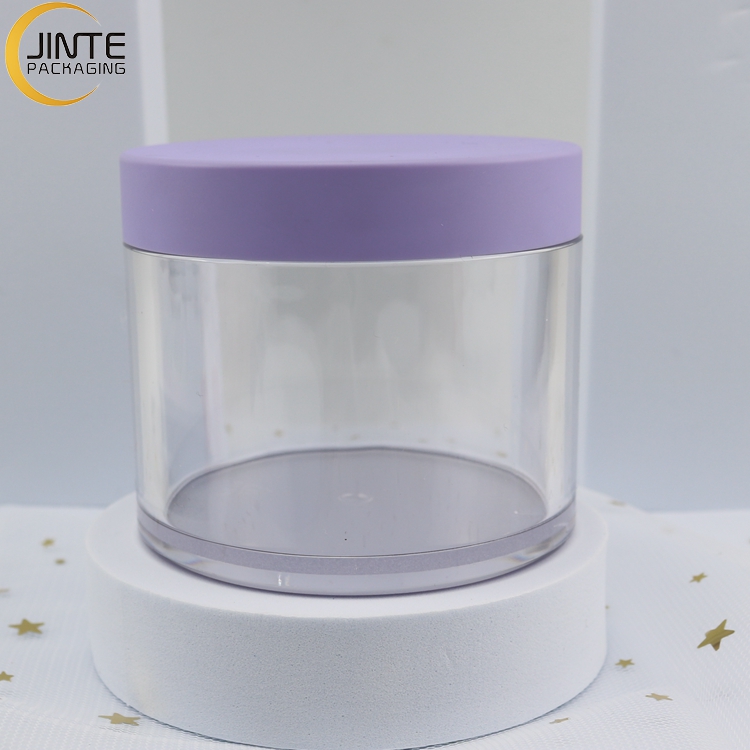4oz Body Cream Packaging Plastic Body Cosmetic Packaging PETG JAR PACKAGING FOR COSMETIC