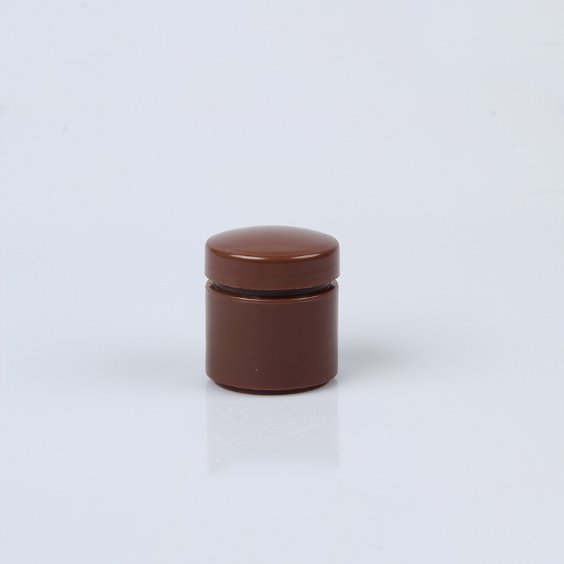 4oz Cosmetic Jar Black Cheap Plastic Customized with Straight Hot Sale Screen Printing Cosmetic Packaging Skin Care Cream PET