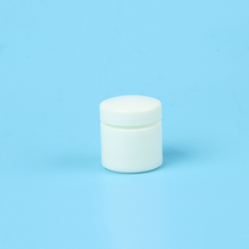 4oz Cosmetic Jar Black Cheap Plastic Customized with Straight Hot Sale Screen Printing Cosmetic Packaging Skin Care Cream PET