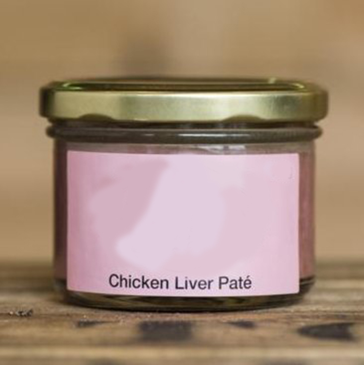 4oz Flint Clear Glass Round Panalina Food Jar Glass Food Container with Twist Off Cap