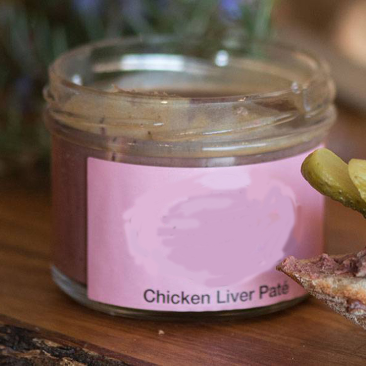 4oz Flint Clear Glass Round Panalina Food Jar Glass Food Container with Twist Off Cap