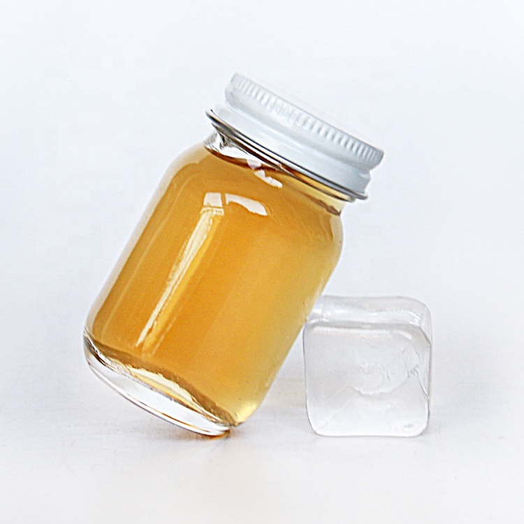 4oz Mason Cocktails Glass Drinking Jar With Screw Lid For Moonshine Tequila