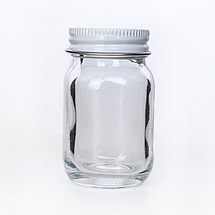 4oz Mason Cocktails Glass Drinking Jar With Screw Lid For Moonshine Tequila