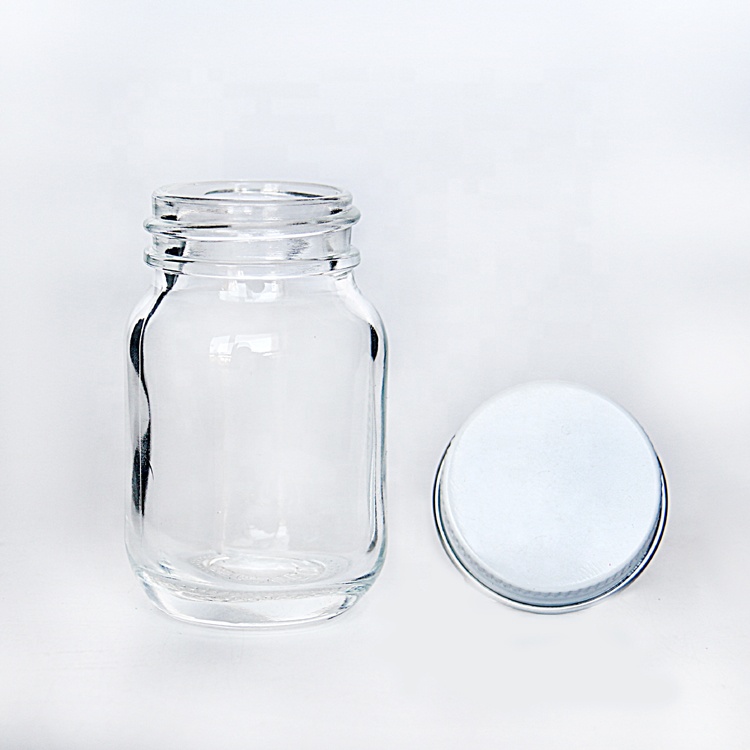 4oz Mason Cocktails Glass Drinking Jar With Screw Lid For Moonshine Tequila
