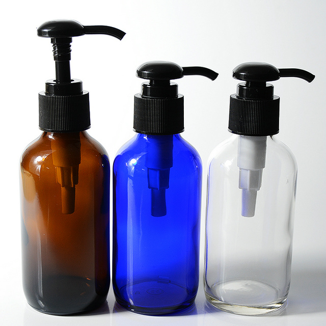 4oz Mist Spray Bottle Glass 120ml Boston Glass Round Bottle