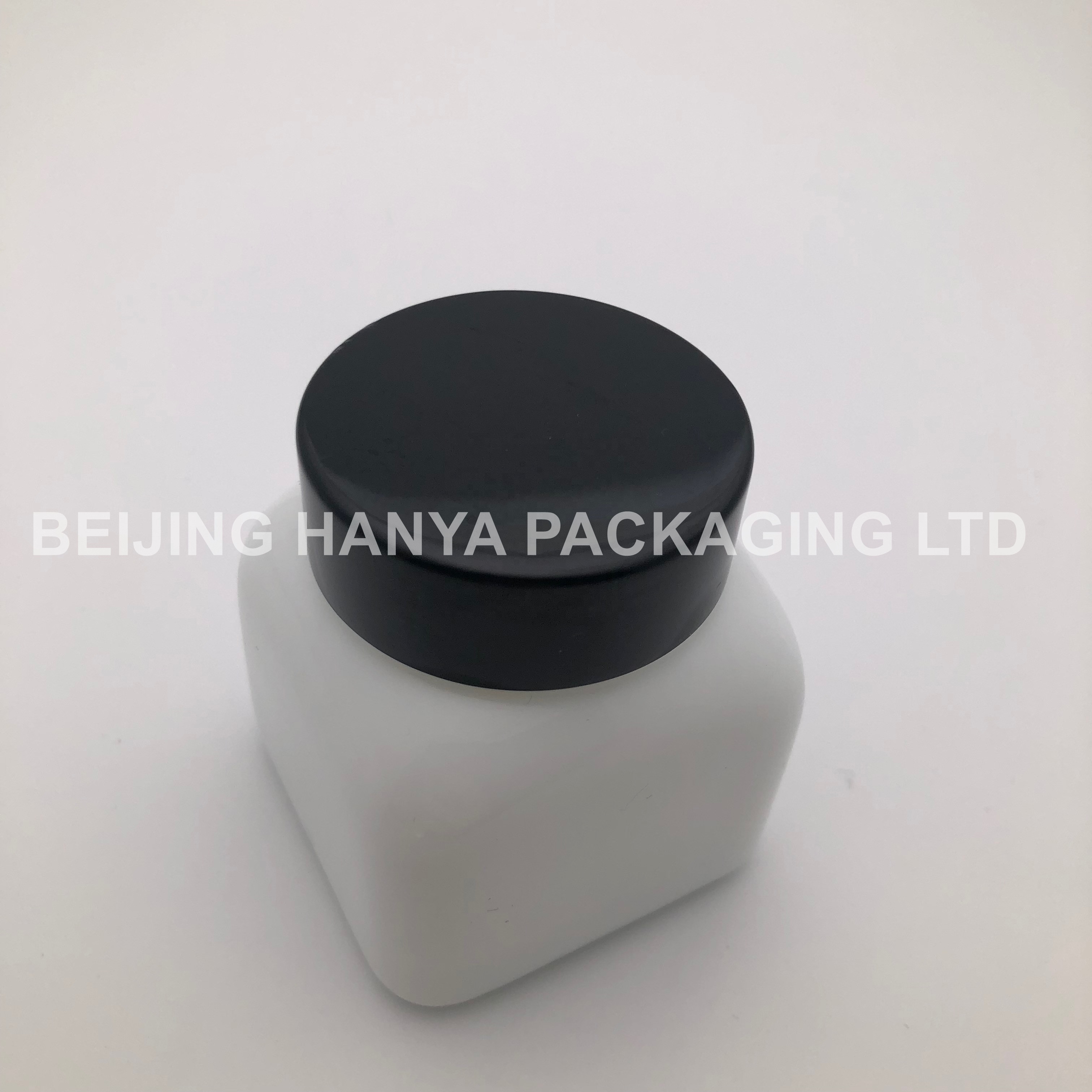 4oz cosmetic opal glass jar with cap for face cream