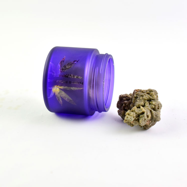 4oz glass jar custom logo weed jars smell proof containers hemp smell proof jars glass packaging
