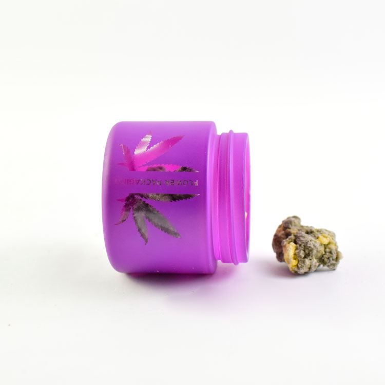 4oz glass jar custom logo weed jars smell proof containers hemp smell proof jars glass packaging