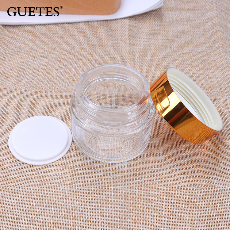 5 10 15 20 30 50 80 100 g Cream Lotion Clear Jars Body Butter Bottle Cosmetic Glass Containers