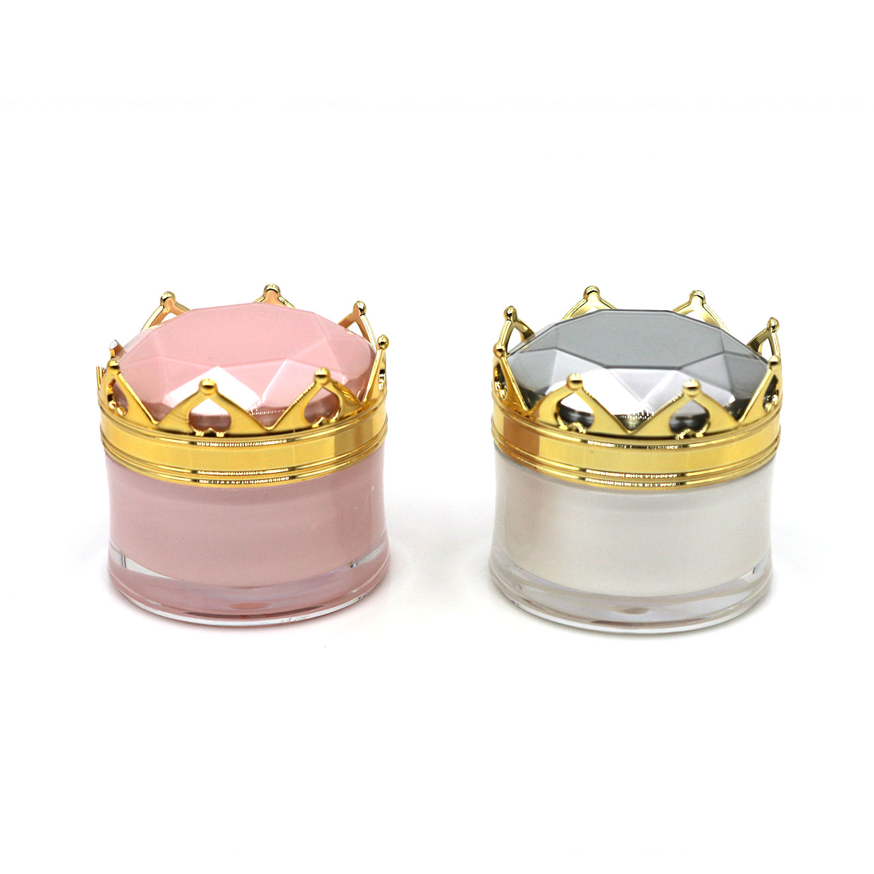 5 10 15g hot sell eye cream crown sample free luxury acrylic cosmetic jar