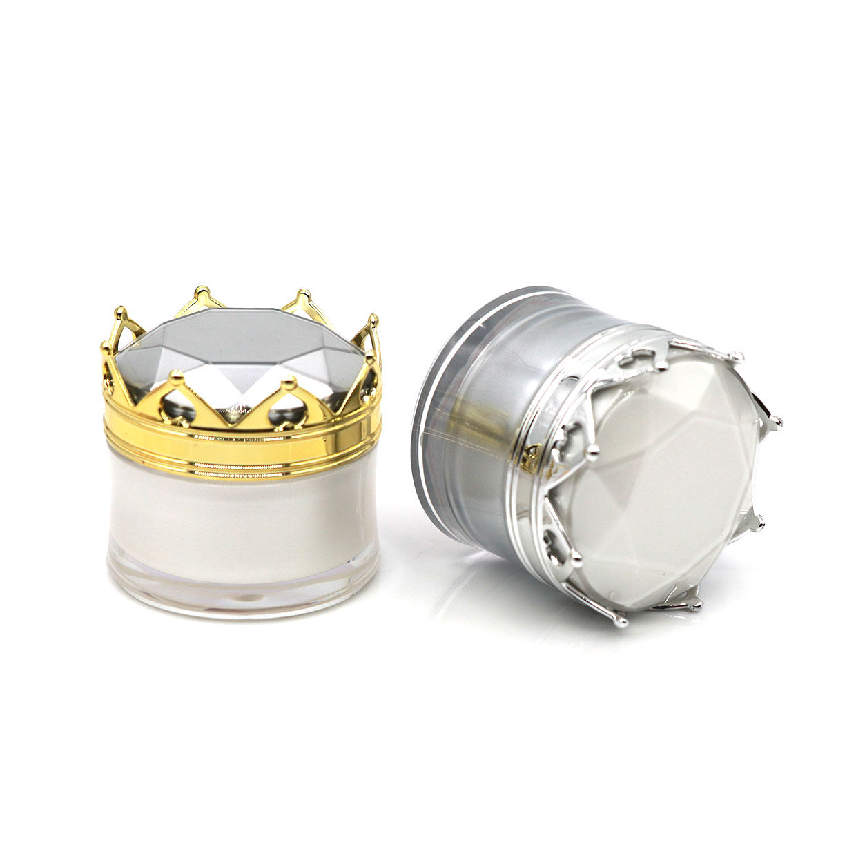 5 10 15g hot sell eye cream crown sample free luxury acrylic cosmetic jar