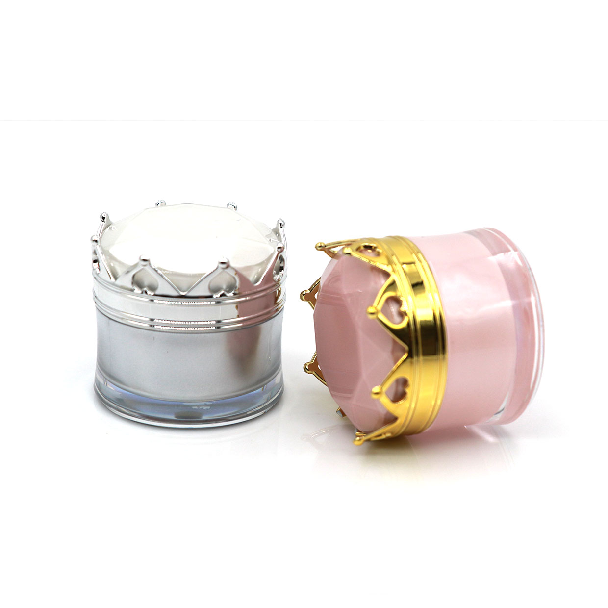 5 10 15g hot sell eye cream crown sample free luxury acrylic cosmetic jar