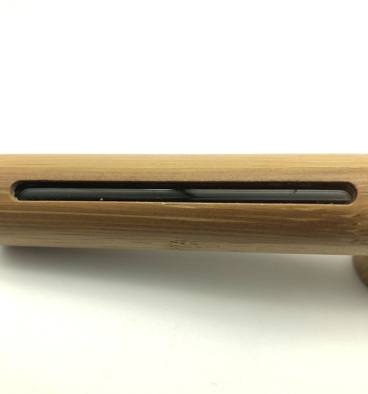 5/10/15ml Glass Roller Bottles Bamboo Essential Oil Roller Bottles with Stainless Steel Roller Balls Bamboo lid