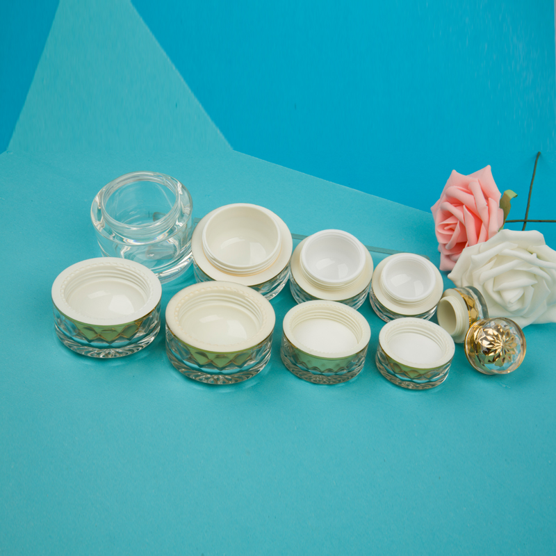 5/10/30/50/80g Luxury plastic acrylic eye cream jar, eye gel,lip mask container facial mask jar