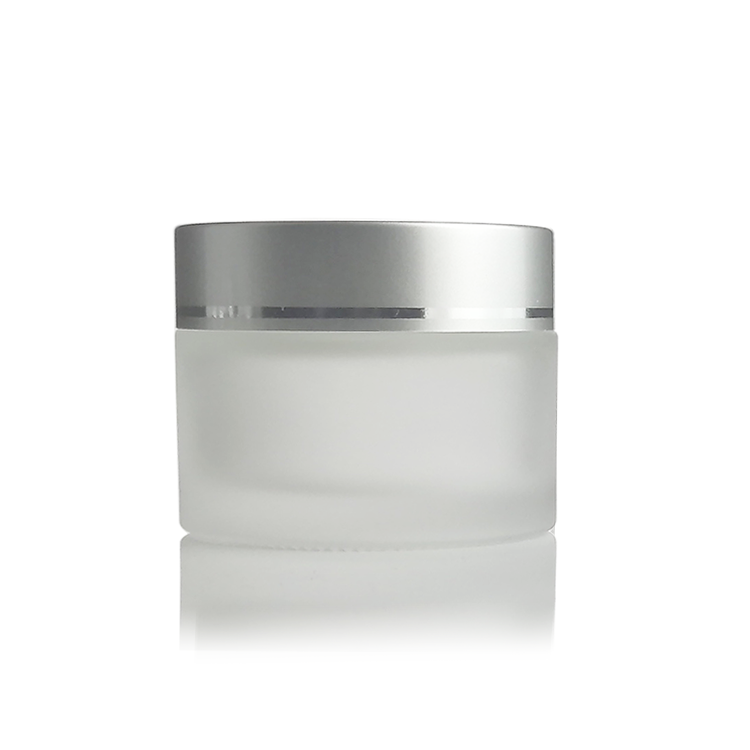 5-100g frosted glass cream jar for face jar, cosmetic packaging eye cream jar