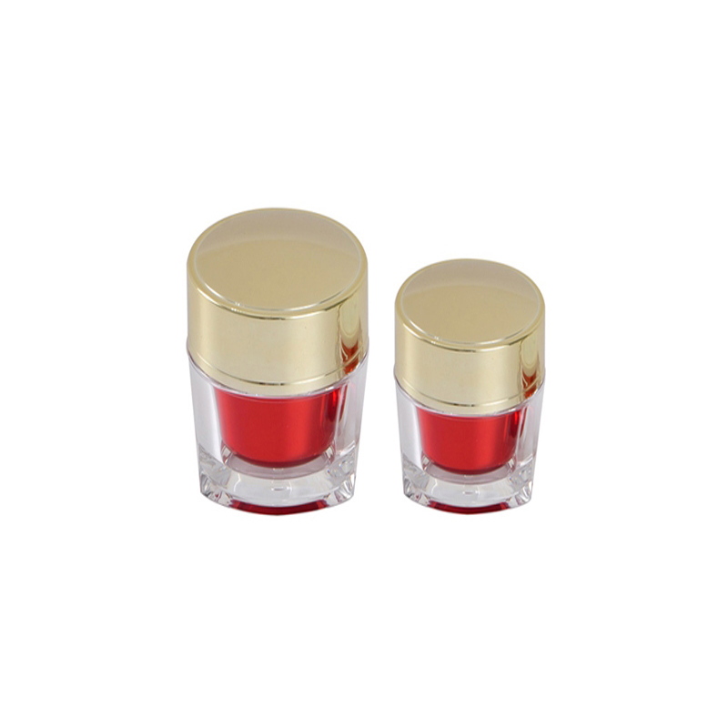 5/15/30/50/100 ml Cone Circle Cosmetic Acrylic Beauty Cream Jar