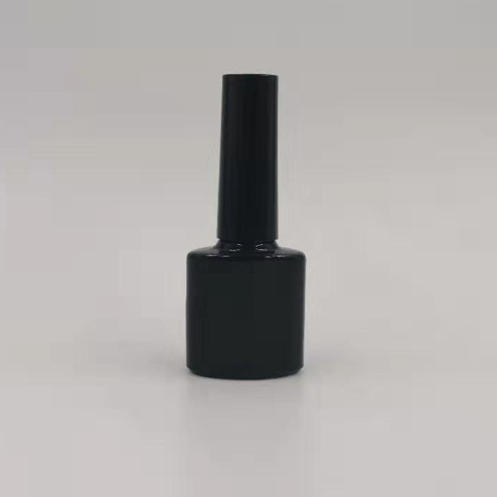 5.5ml color glass bottle brush lid nail gel uv polish glass bottle