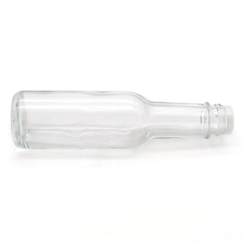 5 OZ 150ML clear hot sauce chili woozy glass bottle