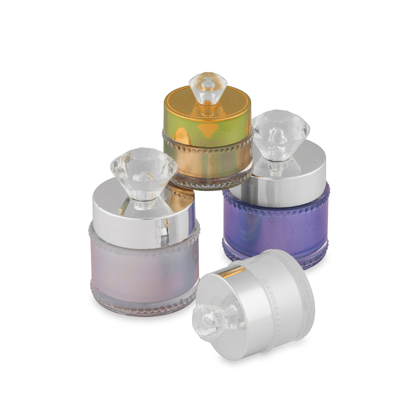5 gram 5ml Cosmetic Wholesale Fast Delivery Low MOQ In Stock Diamond Acrylic Jar Pot Cream Kosmetik Jar