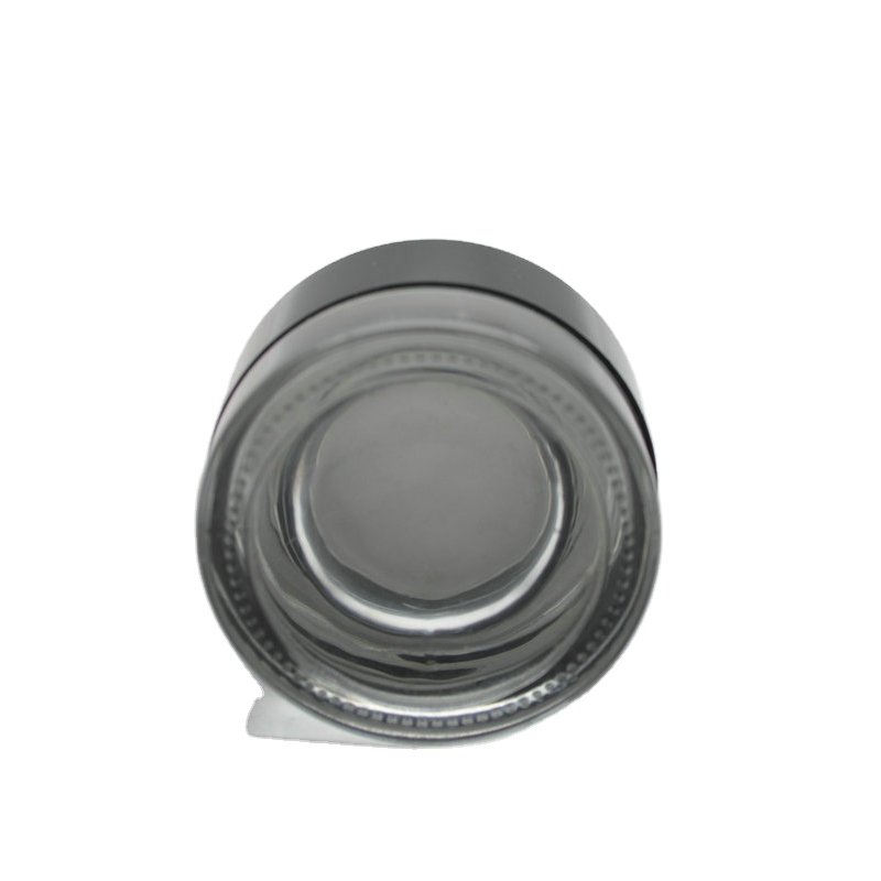 5 gram glass round cosmetics eye face cream empty jars