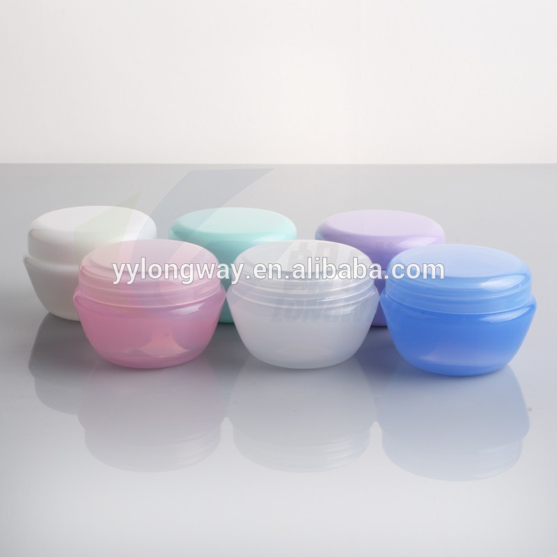 5 gram mushroom design mini plastic cosmetic empty cream jar