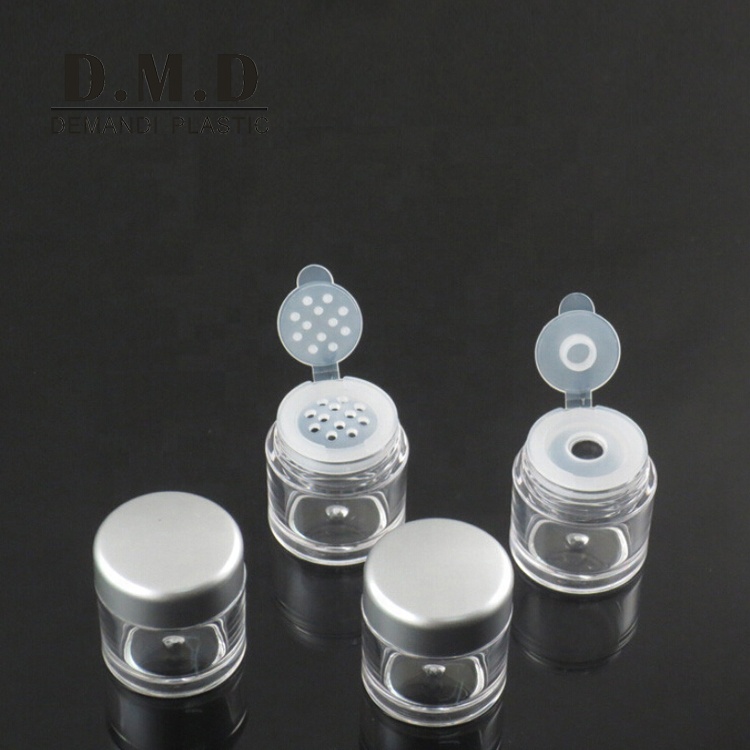 5 grams 5ml powder jar with sifter