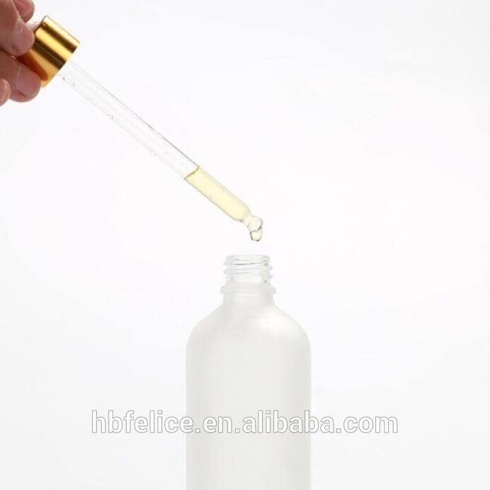 5 ml 10 ml 15 ml 20 ml 30 ml 50 ml 100 ml Clear Frosted Dropper Bottle Frosty Glass Dropper Bottles With Dropper Top matte glass