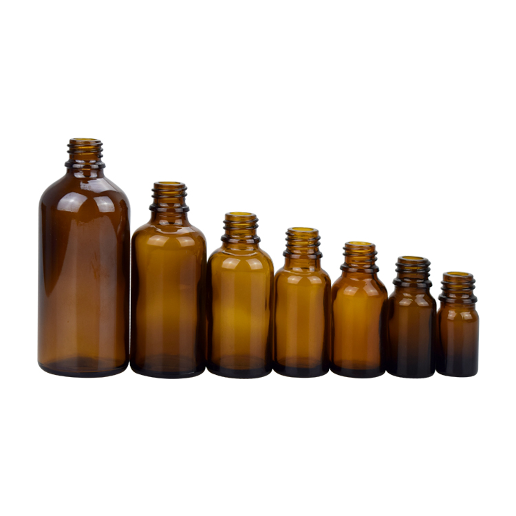 5 ml 10 ml 15 ml 20 ml 30 ml 50 ml 100 ml essential oil amber glass bottle with plastic dropper