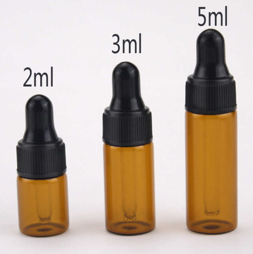 5 ml 10 ml 15 ml 20 ml amber glass dropper bottle essential oil bottle with plastic eye dropper pipettes
