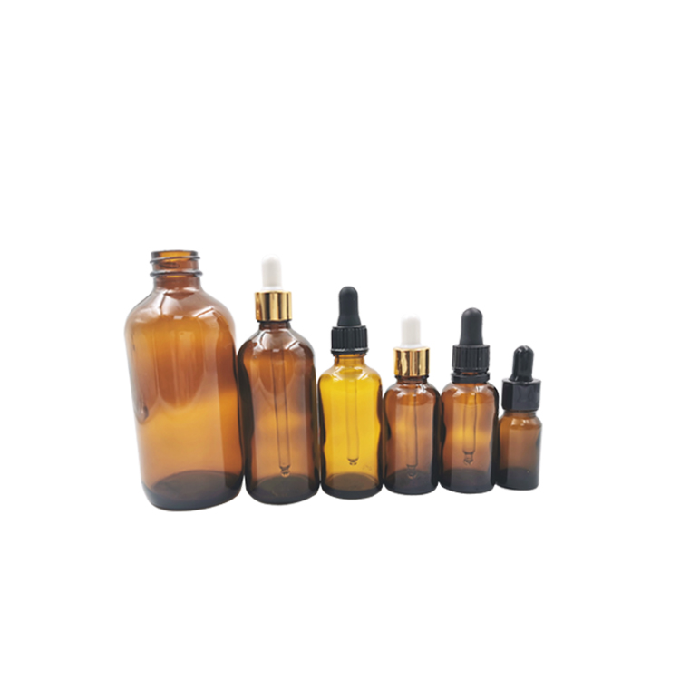 5 ml 10 ml 20 ml 30 ml 50 ml 100 ml glass essential oil bottle with glass dropper lid