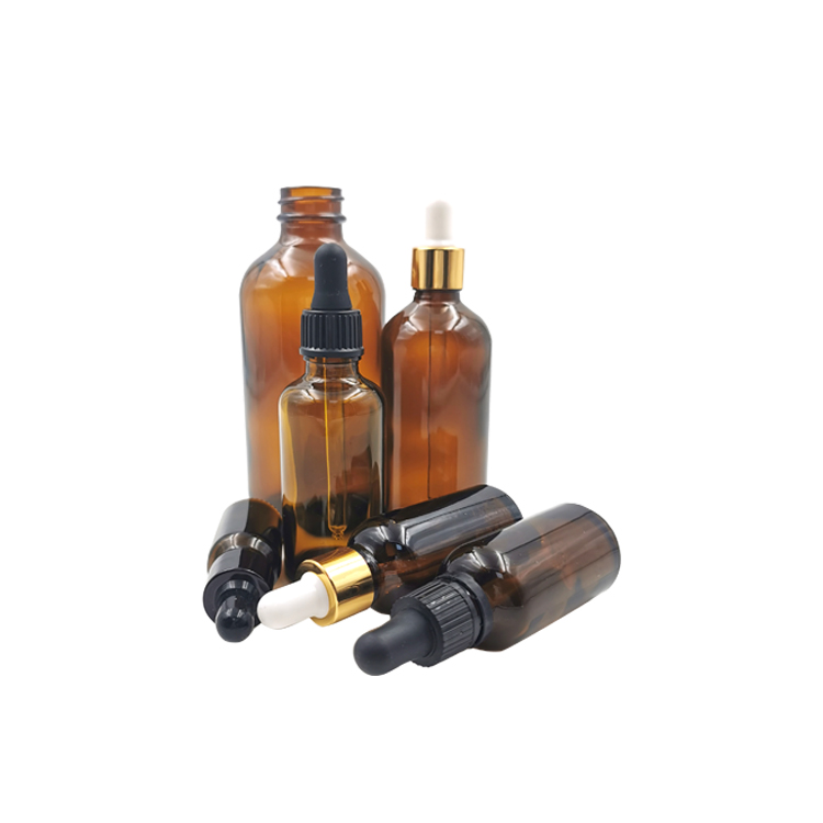 5 ml 10 ml 20 ml 30 ml 50 ml 100 ml glass essential oil bottle with glass dropper lid