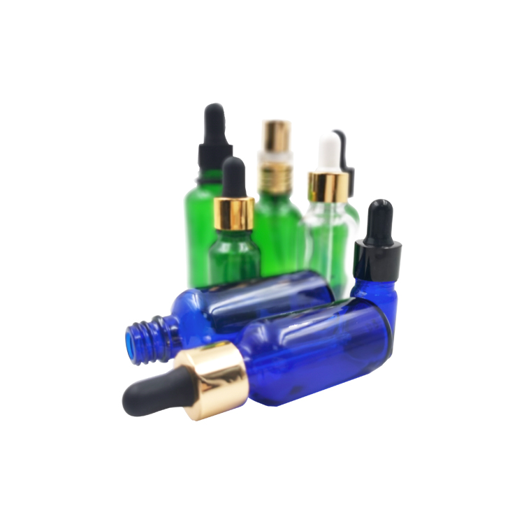 5 ml 10 ml 20 ml 30 ml 50 ml 100 ml glass essential oil bottle with glass dropper lid