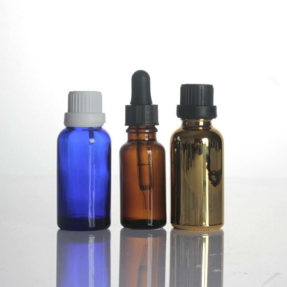 5 ml 10 ml 20 ml 30 ml amber brown glass dropper bottle