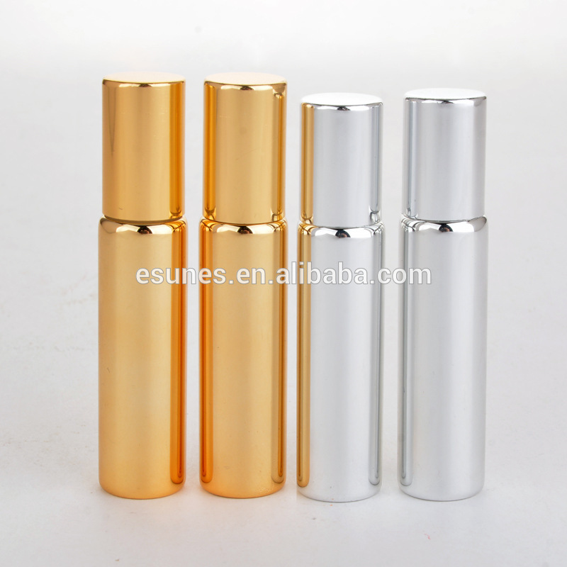 5 ml 10ml Refill Empty Essential Oil UV Glass Bottle roller ball Perfume Bottle